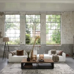 The Jagger Corner Left, oxford weave, alaskan white