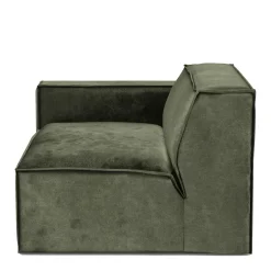 The Jagger Corner Left, velvet, ivy