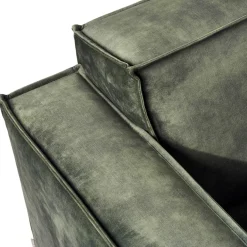 The Jagger Corner Left, velvet, ivy