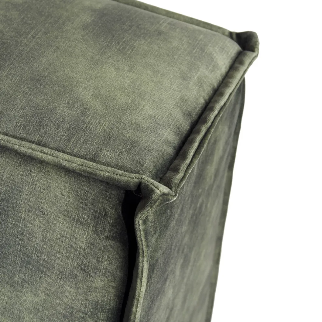 The Jagger Corner Left, velvet, ivy