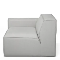 The Jagger Corner Left, washed cotton, ash grey