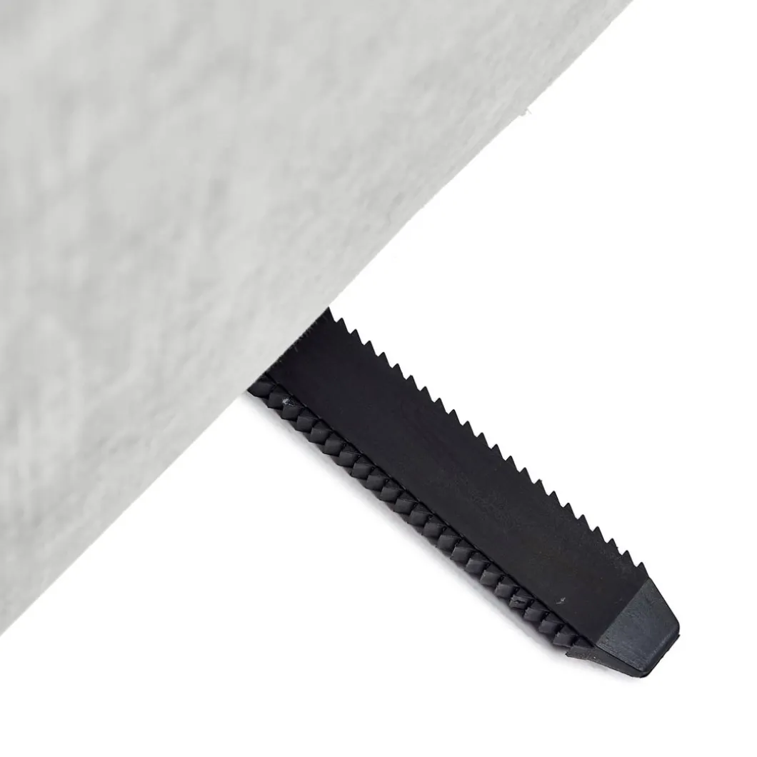 The Jagger Corner Left, washed cotton, ash grey