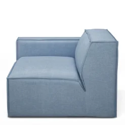 The Jagger Corner Left, washed cotton, ice blue