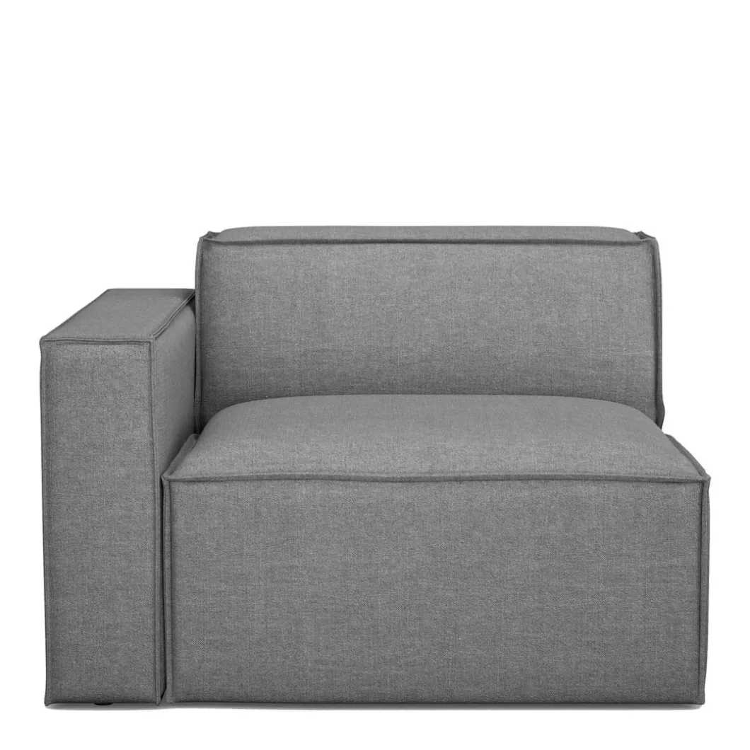 The Jagger Corner Left, washed cotton, grey