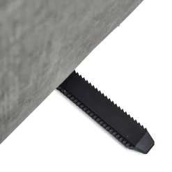 The Jagger Corner Left, washed cotton, grey