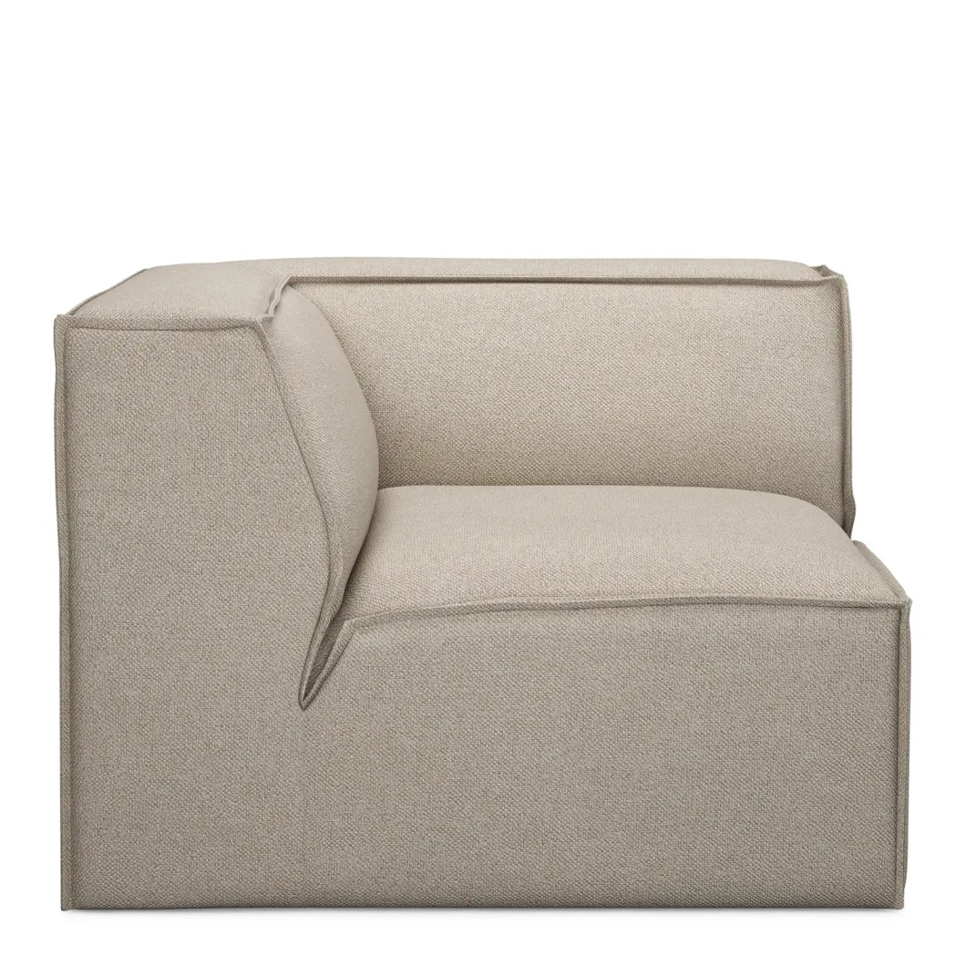 The Jagger Corner, oxford weave, anvers flax