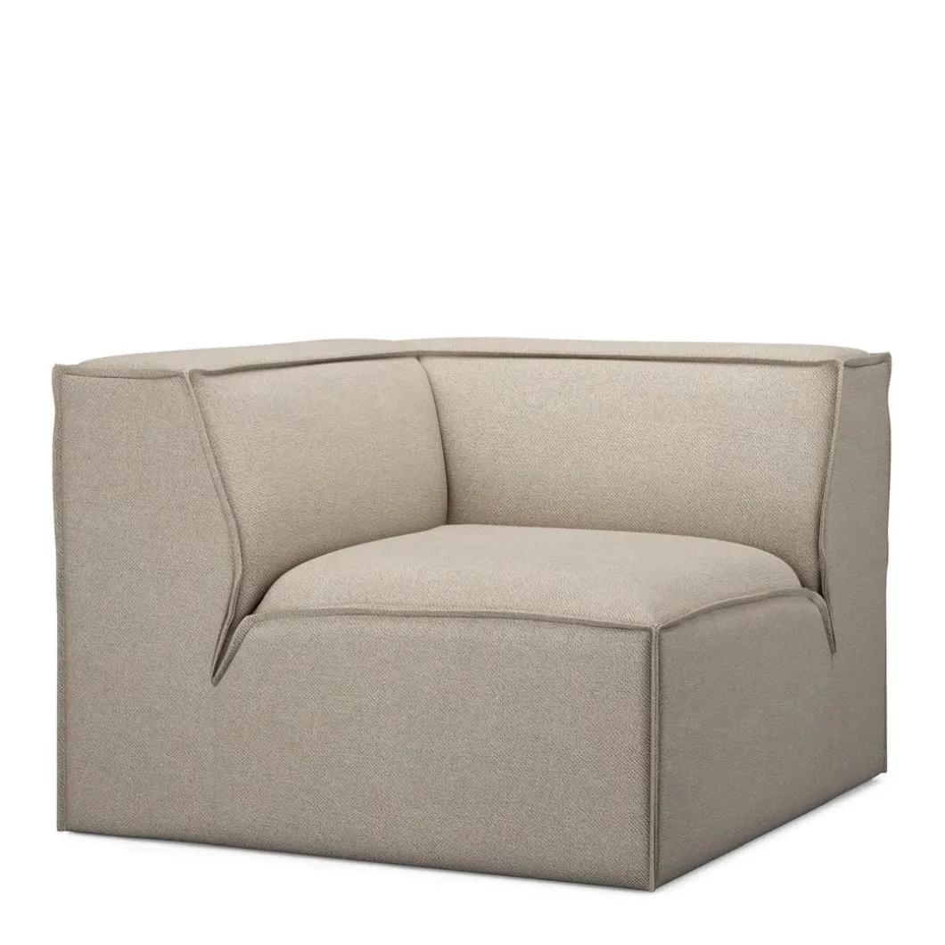 The Jagger Corner, oxford weave, anvers flax