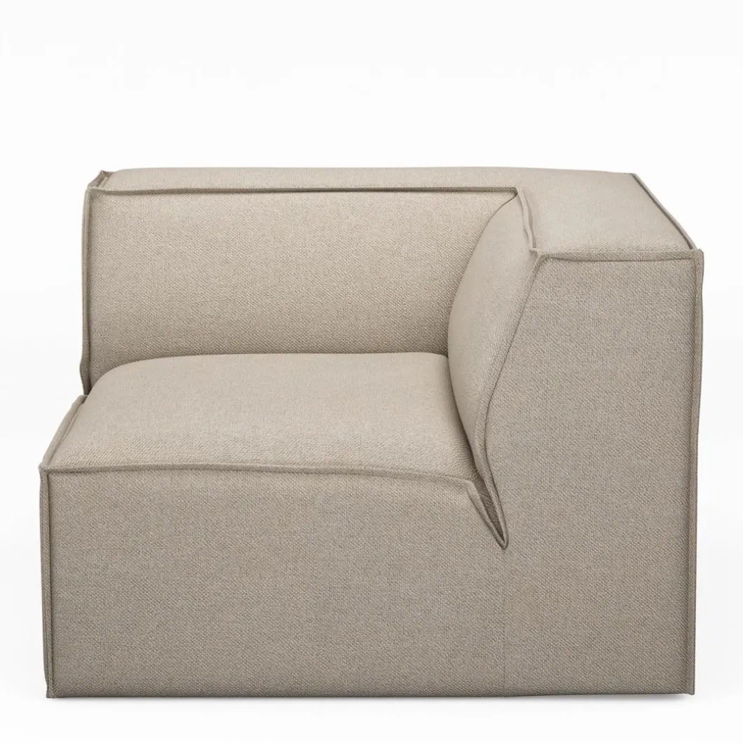 The Jagger Corner, oxford weave, anvers flax