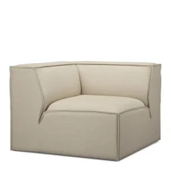 The Jagger Corner, oxford weave, flanders flax