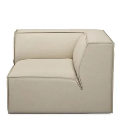 The Jagger Corner, oxford weave, flanders flax