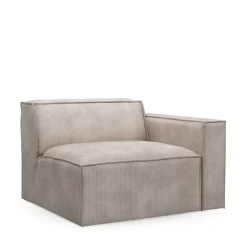 The Jagger Corner Right, english rib, almond