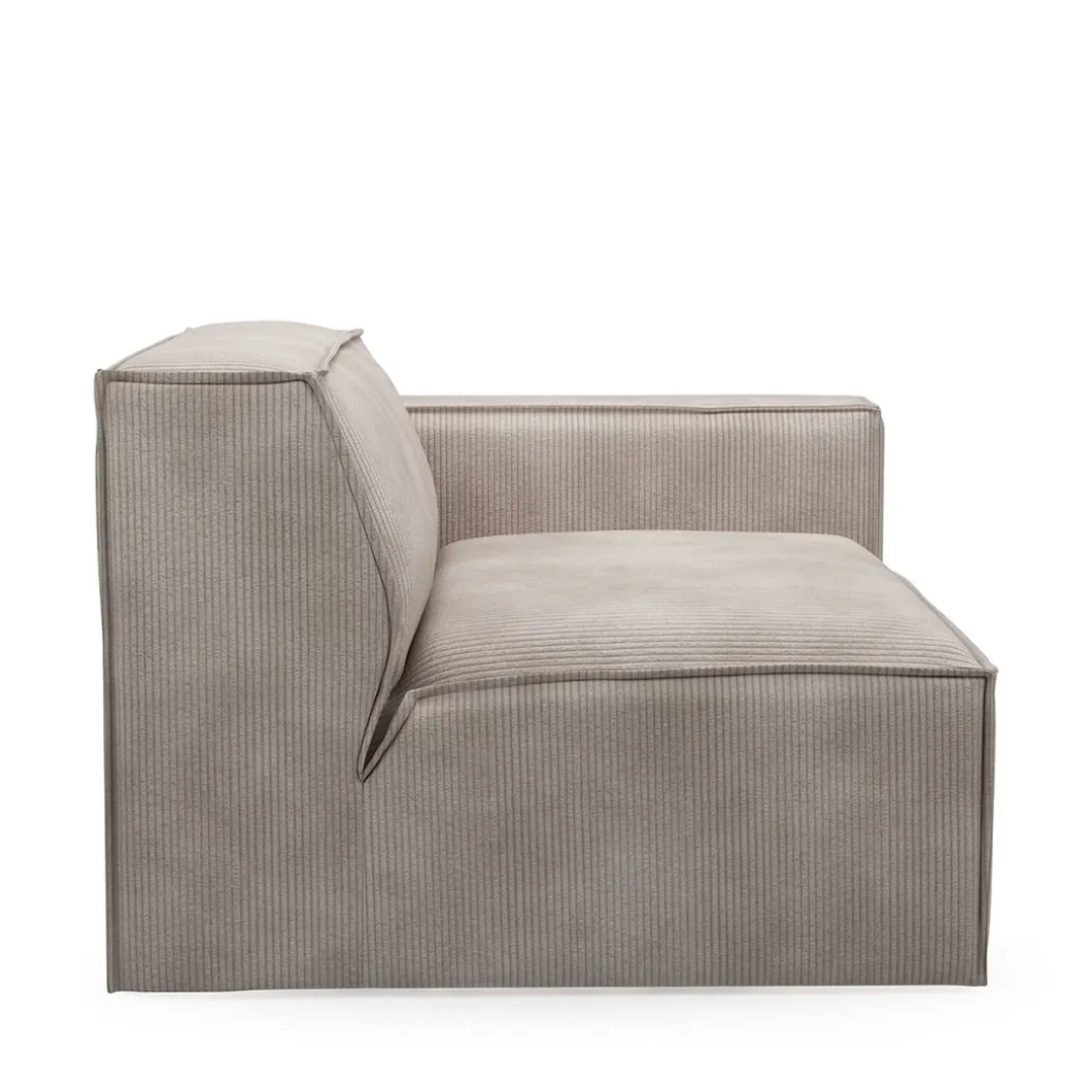 The Jagger Corner Right, english rib, almond