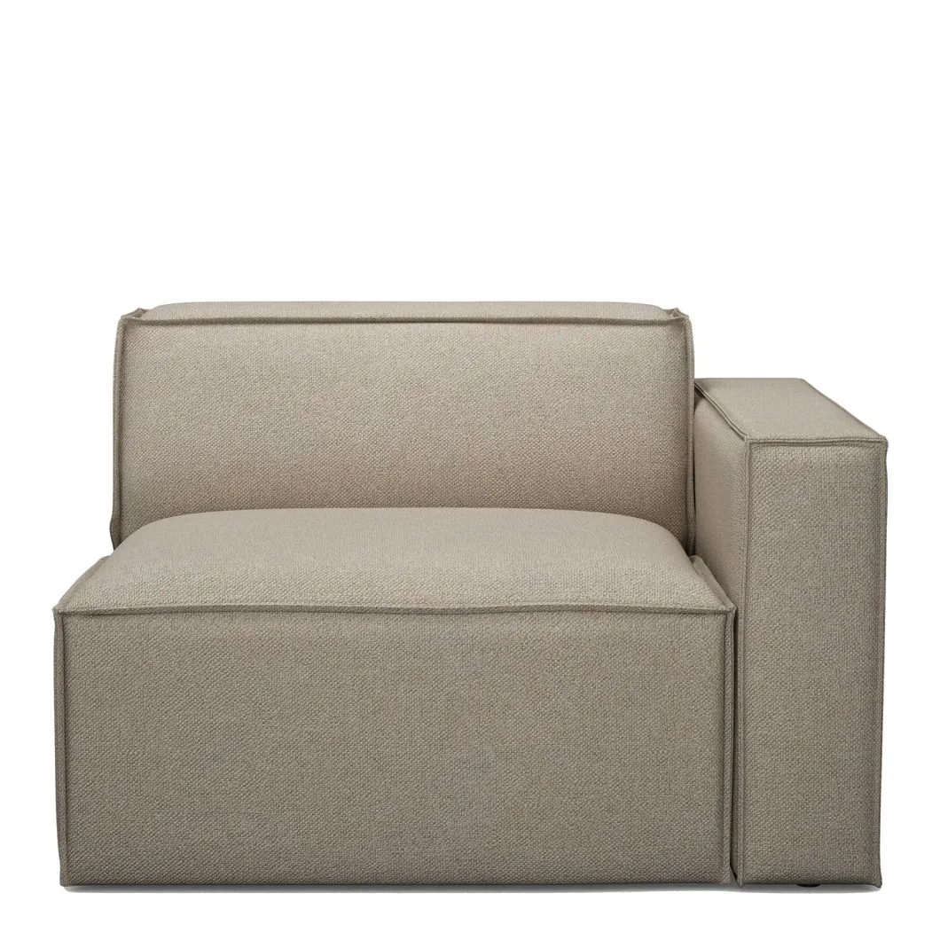 The Jagger Corner Right, oxford weave, anvers flax