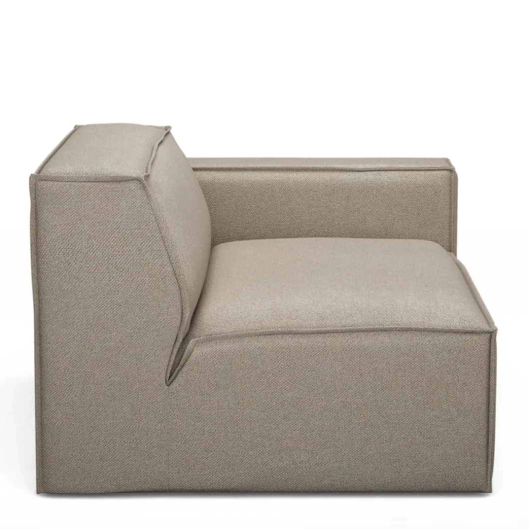 The Jagger Corner Right, oxford weave, anvers flax