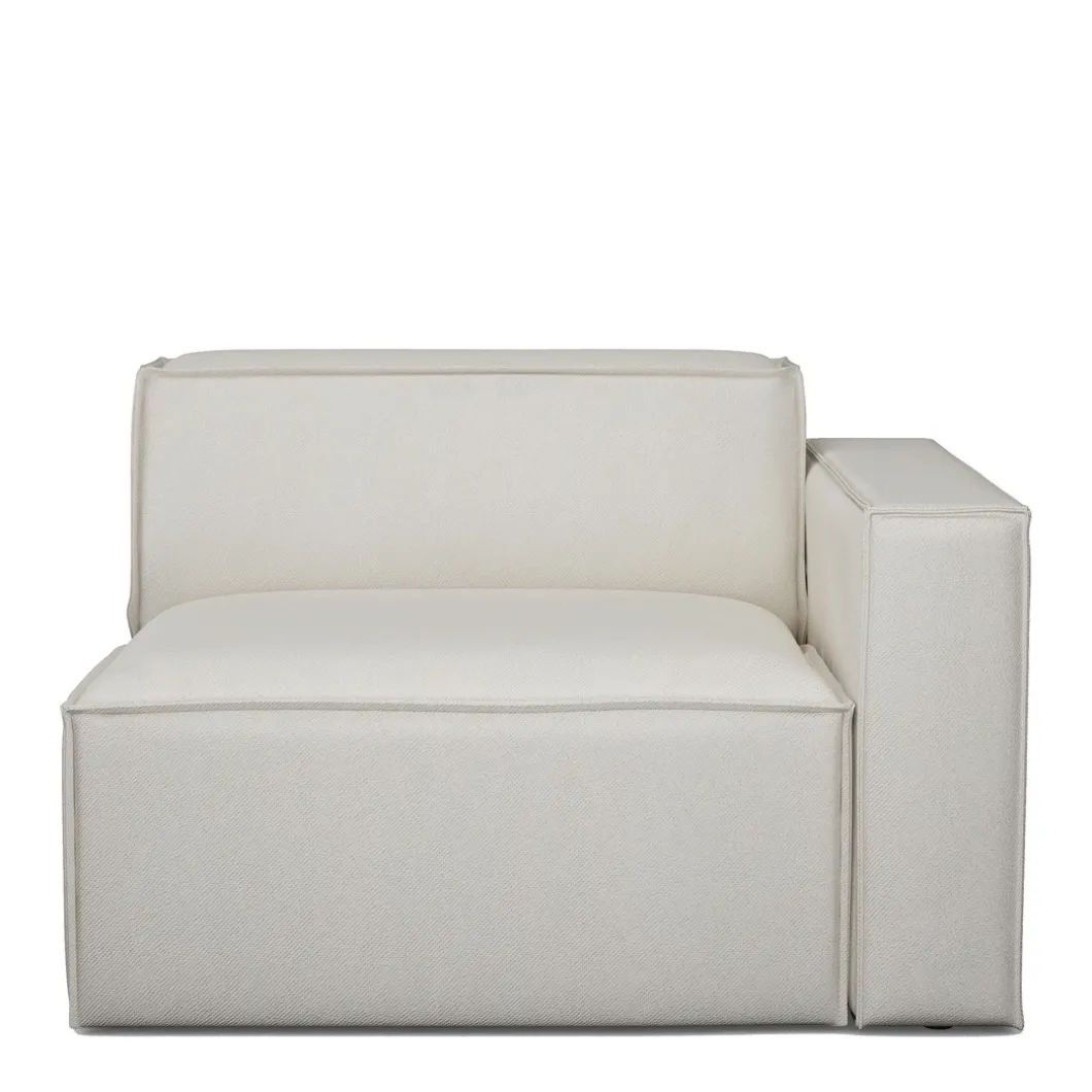 The Jagger Corner Right, oxford weave, alaskan white