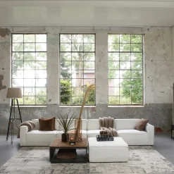 The Jagger Corner Right, oxford weave, alaskan white