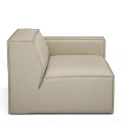 The Jagger Corner Right, oxford weave, flanders flax