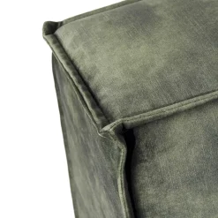 The Jagger Corner Right, velvet, ivy