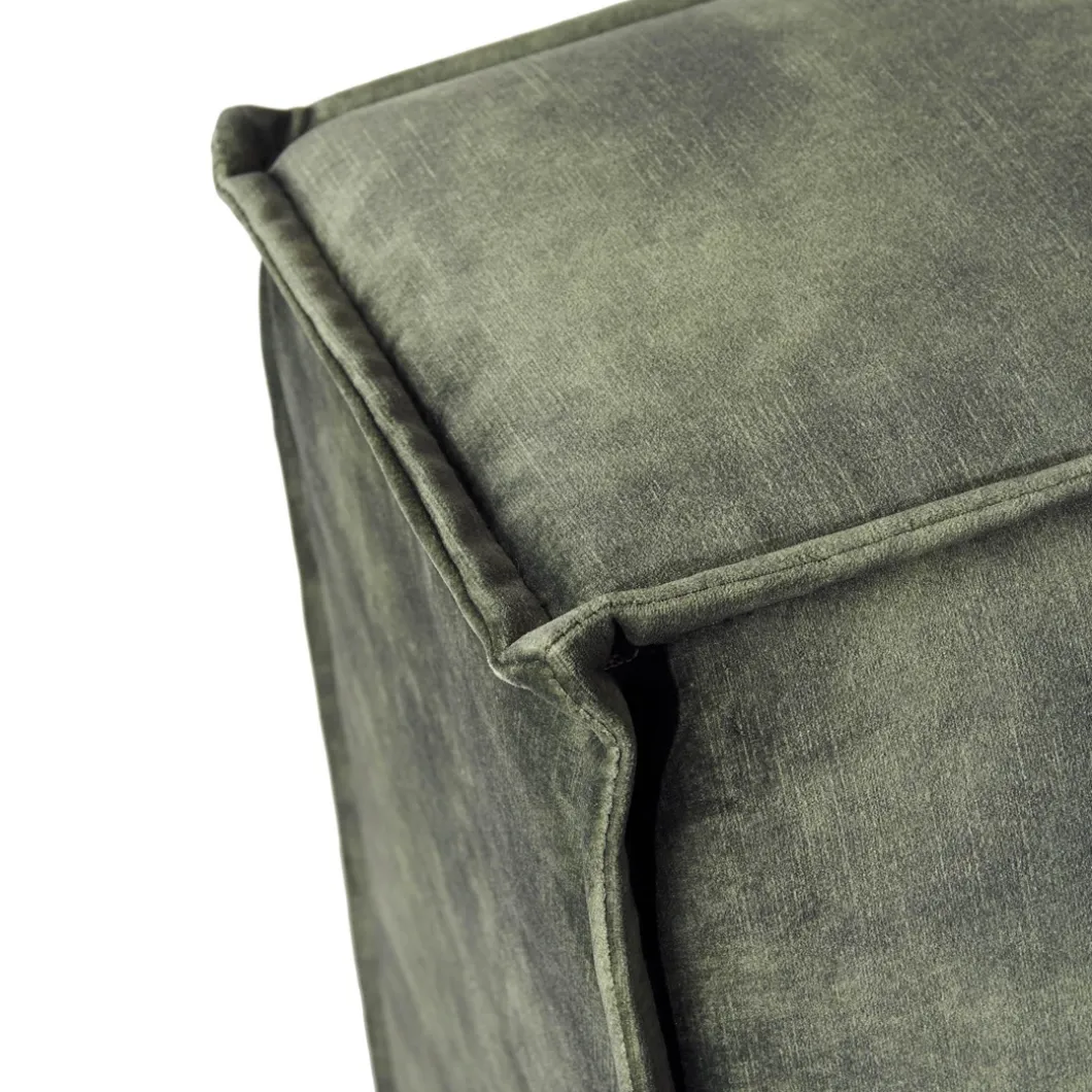 The Jagger Corner Right, velvet, ivy