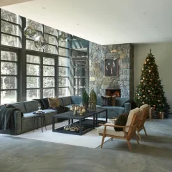 The Jagger Corner Right, velvet, ivy