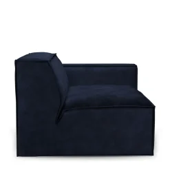 The Jagger Corner Right, velvet, estate blue