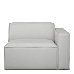 The Jagger Corner Right, washed cotton, ash grey