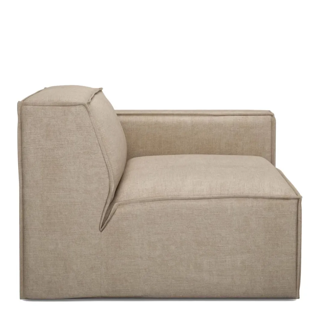 The Jagger Corner Right, washed cotton, naturel