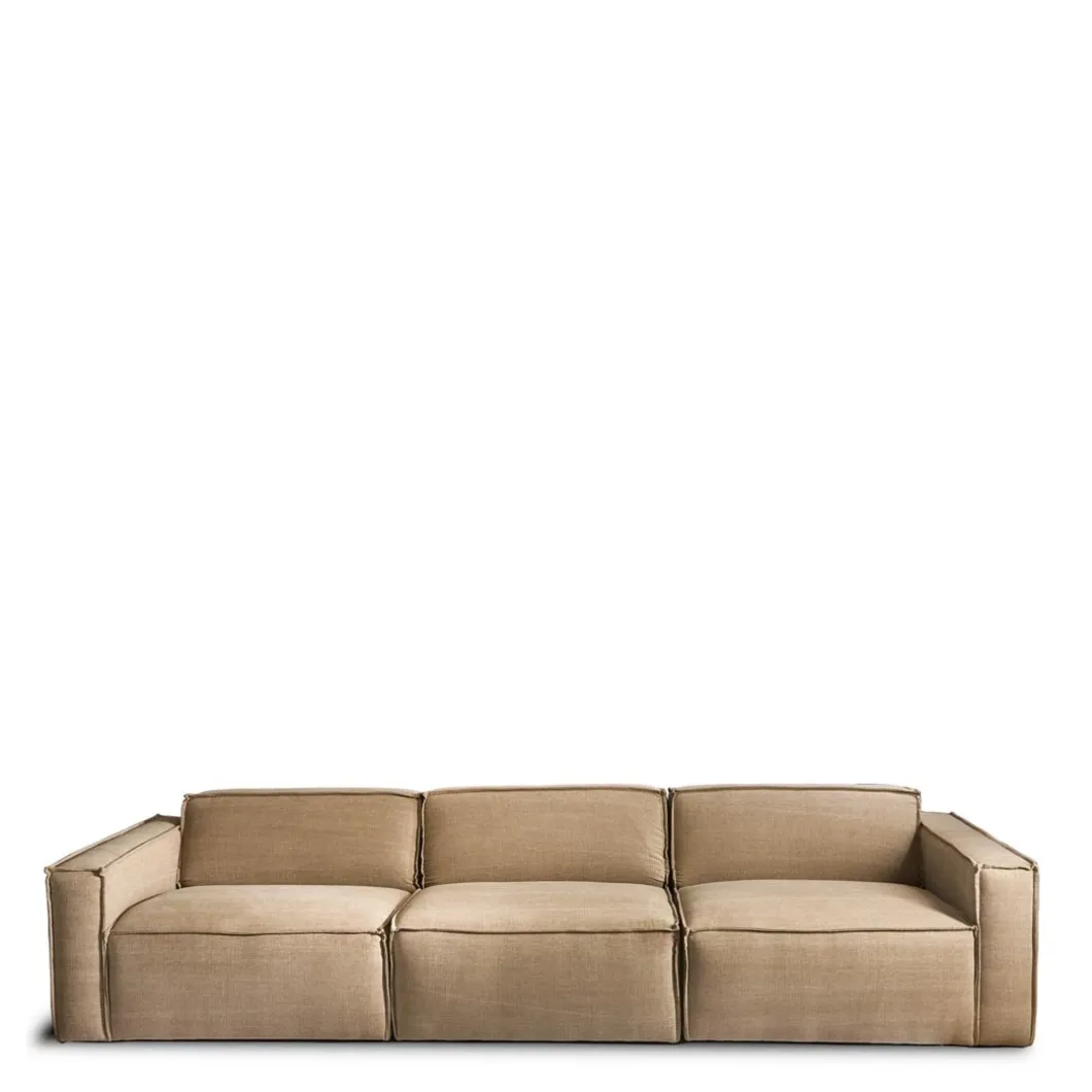 The Jagger Corner Right, washed cotton, naturel