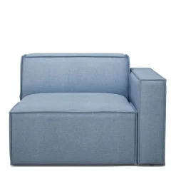 The Jagger Corner Right, washed cotton, ice blue