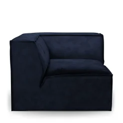 The Jagger Corner, velvet, estate blue