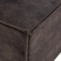 The Jagger Corner, velvet, grimaldi grey