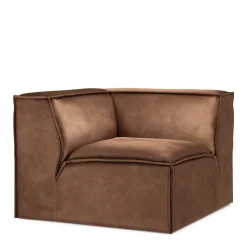 The Jagger Corner, velvet, chocolate