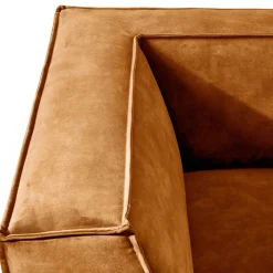 The Jagger Corner, velvet, chocolate