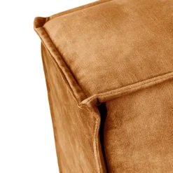 The Jagger Corner, velvet, chocolate