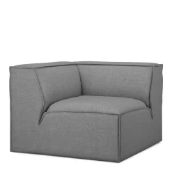 The Jagger Corner, washed cotton, grey