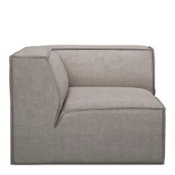 The Jagger Corner, washed cotton, stone