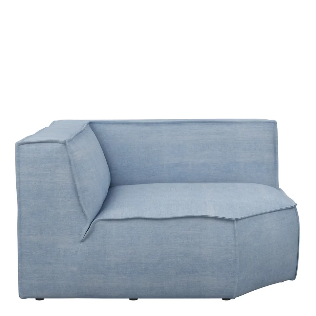 The Jagger Corner XL, washed cotton, ice blue