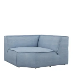 The Jagger Corner XL, washed cotton, ice blue