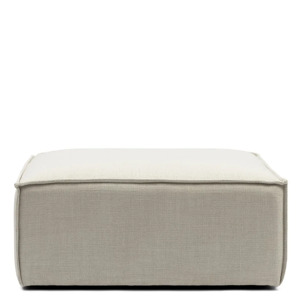 The Jagger Footstool Chalk