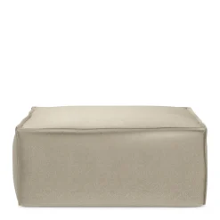 The Jagger Footstool, velvet, pearl
