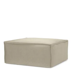 The Jagger Footstool, velvet, pearl