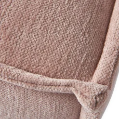 The Jagger Footstool, velvet, clay