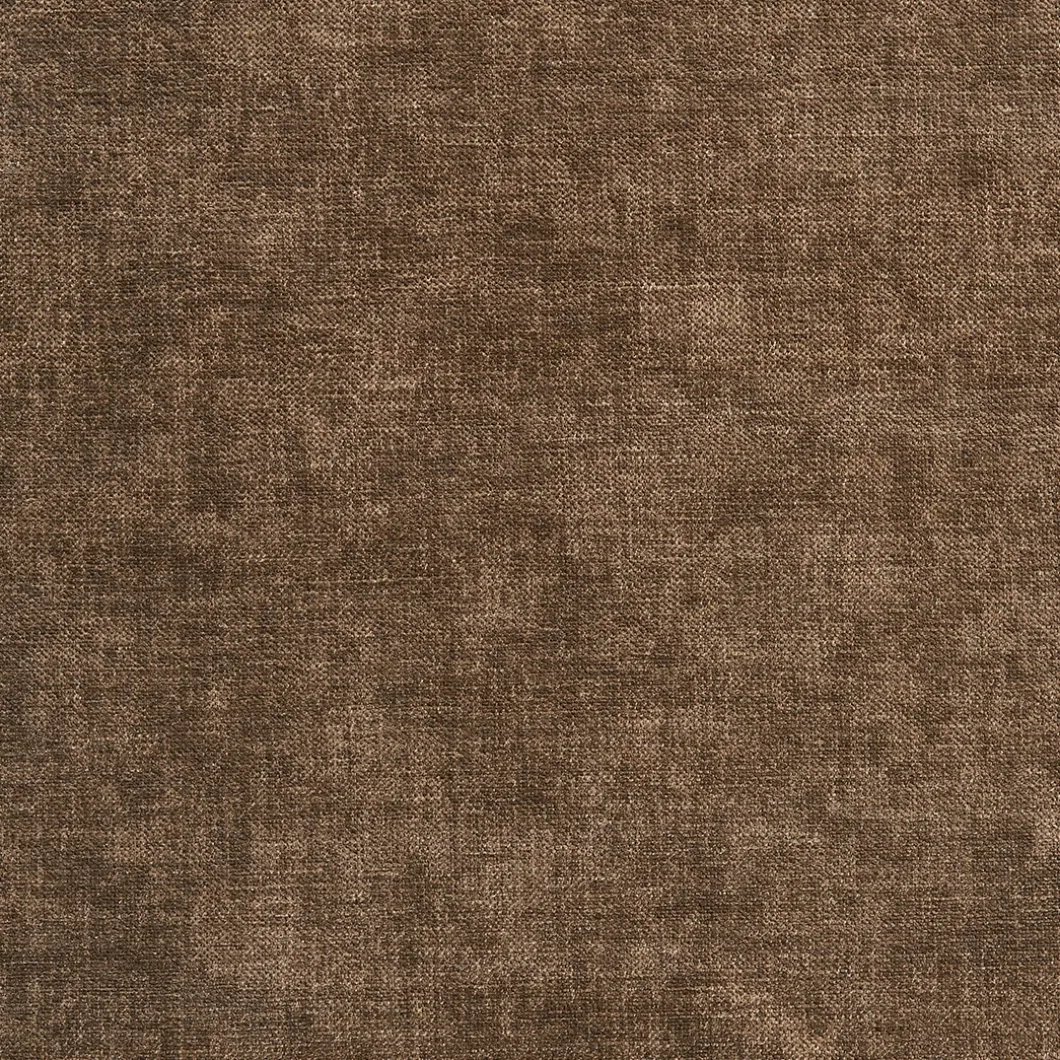 The Jagger Footstool, velvet, clay