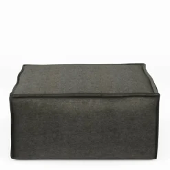 The Jagger Footstool, velvet, shadow