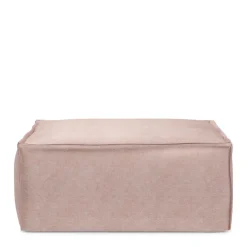 The Jagger Footstool, velvet, blossom