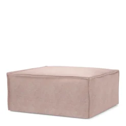 The Jagger Footstool, velvet, blossom