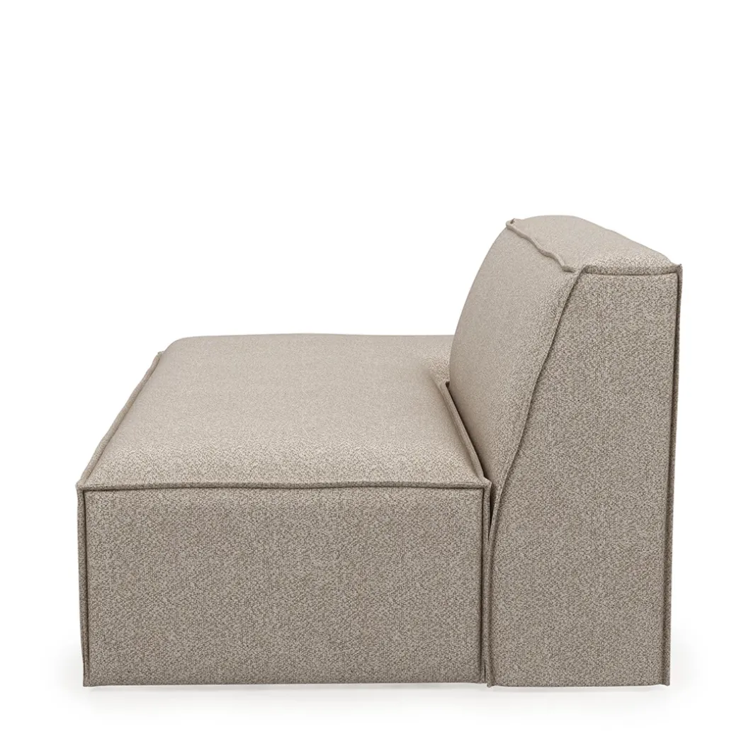 The Jagger Lounger Left, bouclé, desert