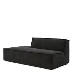 The Jagger Lounger Left, celtic weave, caviar