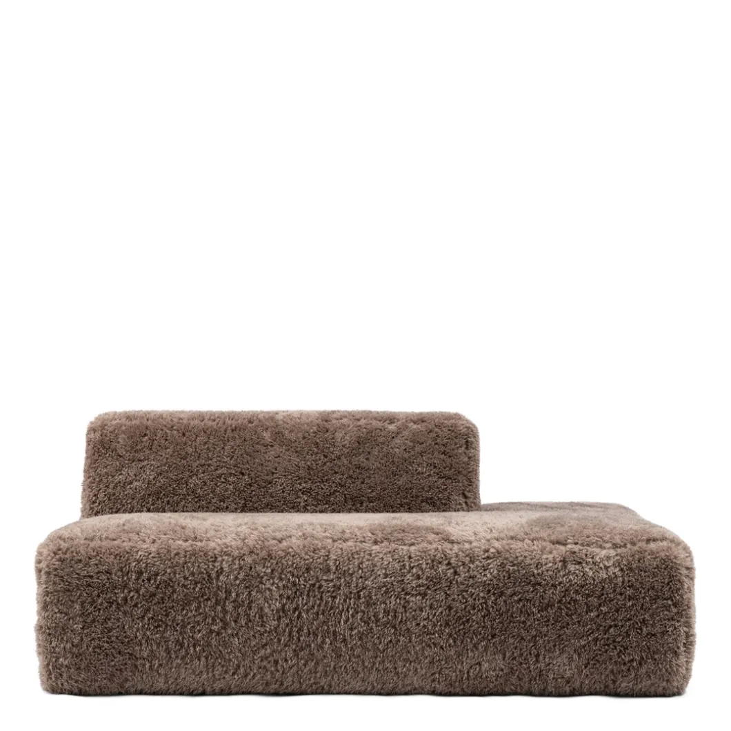 The Jagger Lounger, Rechts, Taupe