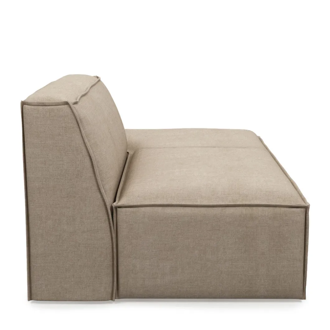 The Jagger Lounger Right, washed cotton, natural